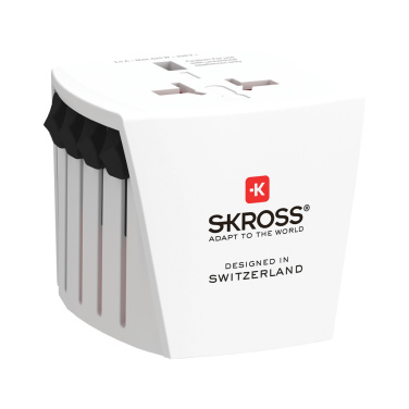 Logo trade promotional giveaway photo of: SKROSS World Travel Adapter MUV Micro