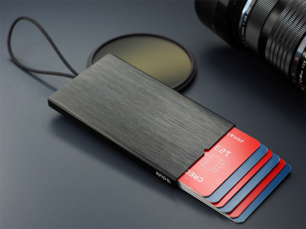 Logotrade promotional giveaway picture of: RFID credit and business card holder 126615500