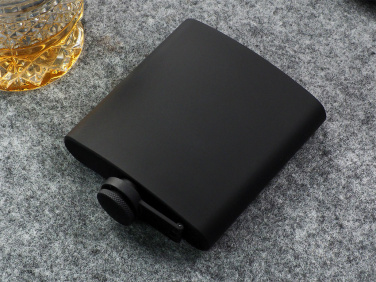 Logo trade corporate gifts image of: Hip flask 190203600