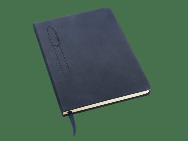 Logo trade promotional giveaway photo of: Magnetic notebook with a pen 124715100