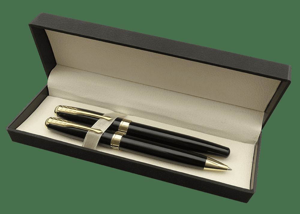 Logo trade promotional giveaways picture of: WINDSOR pen set 98003600