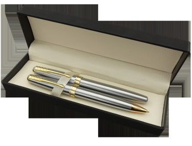 Logo trade promotional giveaways picture of: WINDSOR pen set 98003600