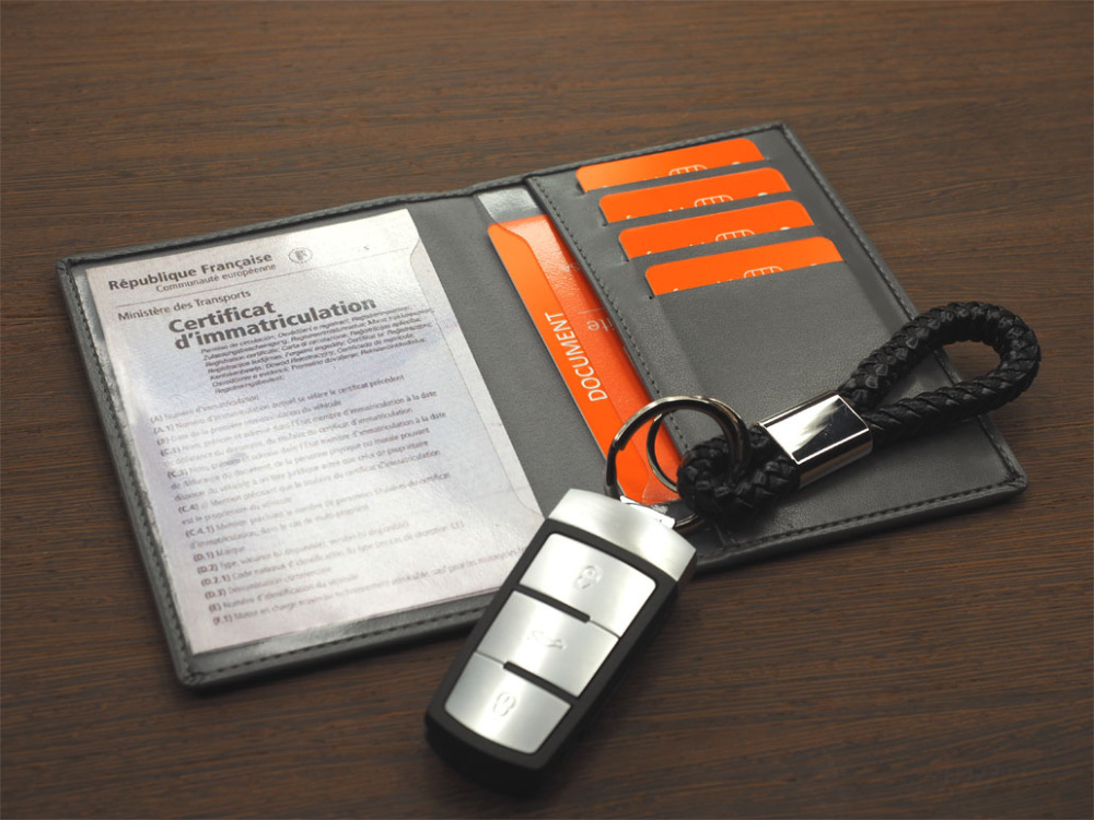 Logo trade promotional giveaways picture of: Document wallet 1255119