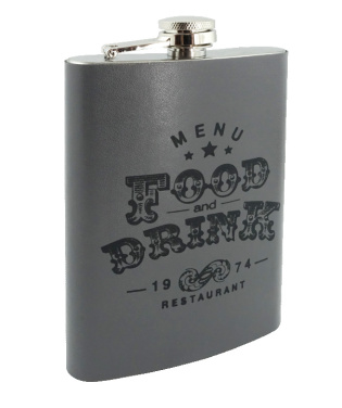 Logotrade promotional giveaway image of: Hip flask 425119