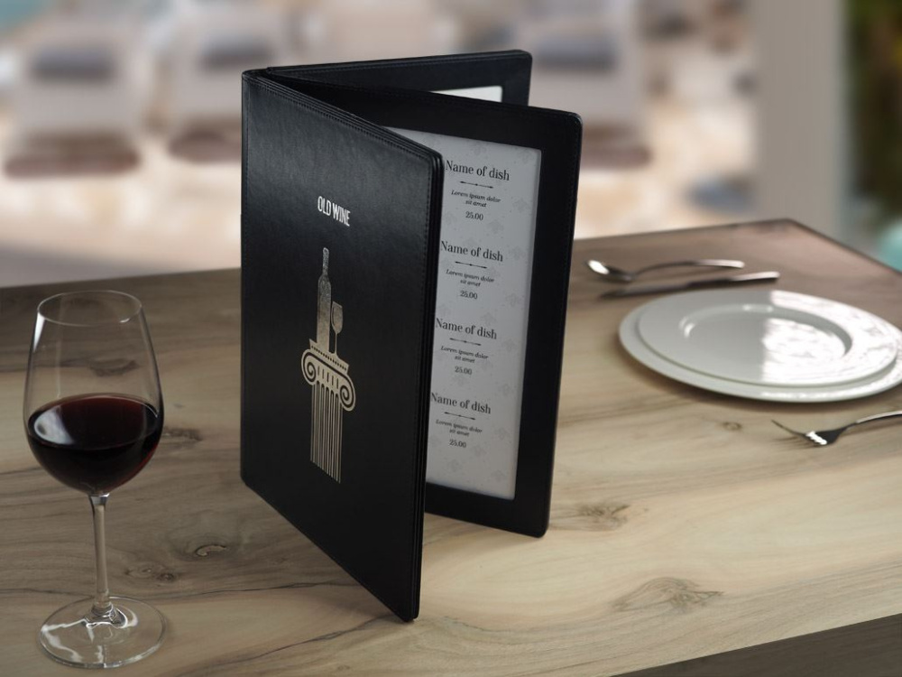 Logotrade promotional item image of: Menu cover 1065119