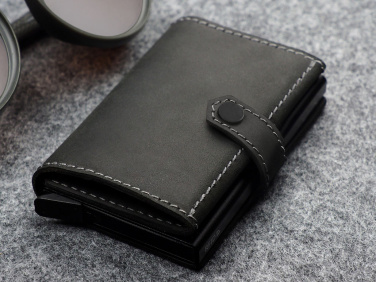 Logotrade promotional merchandise picture of: RFID wallet - Hunter Leather 2109284