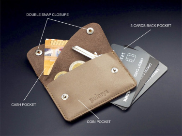 Logo trade promotional merchandise image of: Wallet 537131