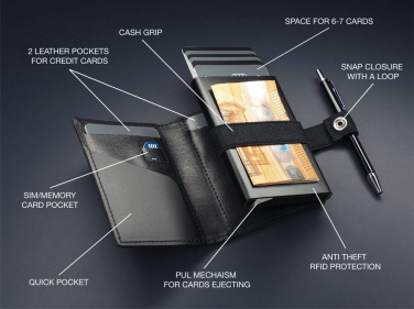 Logotrade corporate gift image of: RFID wallet 1230131