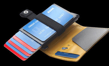 Logo trade advertising products image of: RFID wallet 1230131