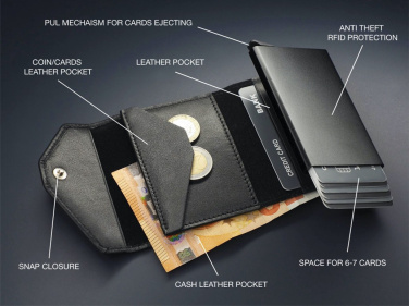 Logotrade promotional merchandise image of: RFID wallet 1249131