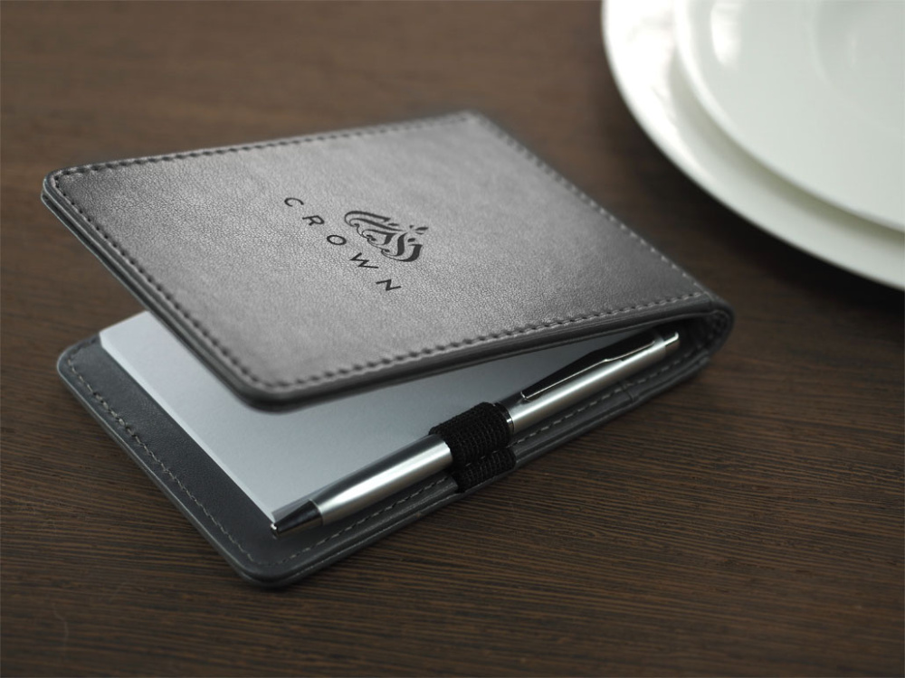 Logo trade promotional gifts picture of: Waiter notepad 1102119