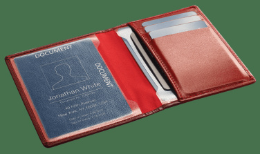 Logo trade promotional giveaway photo of: Document wallet 889067