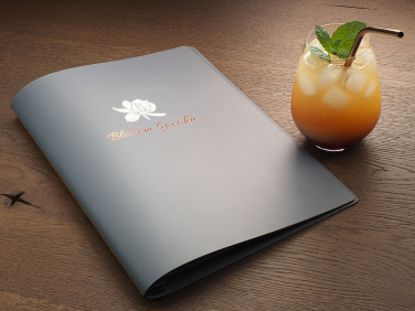 Logo trade promotional giveaways picture of: Menu cover 1596094