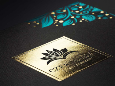 Logo trade business gift photo of: Menu cover 1681280