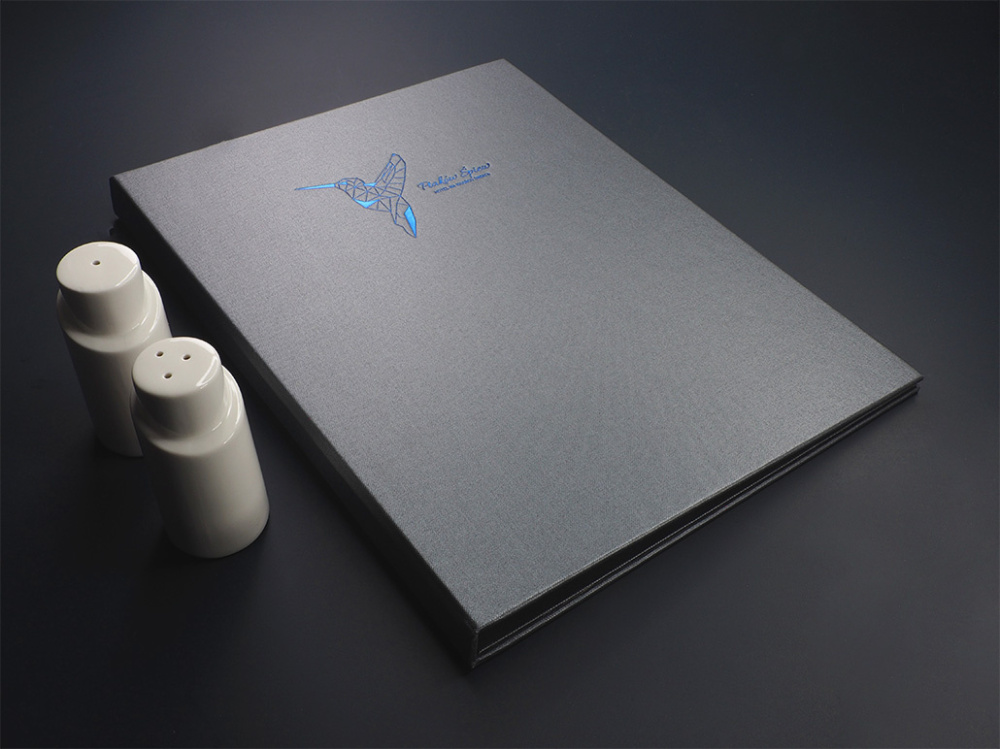 Logo trade promotional merchandise image of: Menu cover 1804280