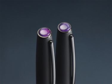 Logo trade corporate gift photo of: Amethyst Pen set  1288036