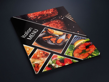 Logo trade promotional giveaways picture of: Menu cover 1823117