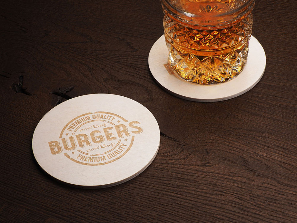 Logotrade promotional giveaway image of: Coaster 1047121