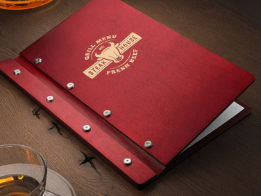 Logo trade advertising products picture of: Menu cover 1860121