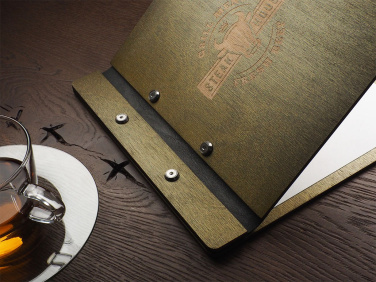 Logo trade business gift photo of: Menu cover 1905121