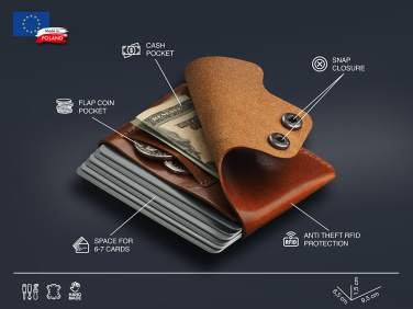 Logo trade promotional merchandise picture of: Wallet 384141