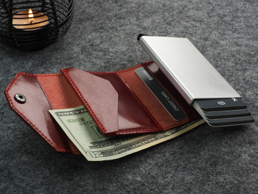 Logo trade promotional merchandise photo of: RFID wallet 1931141