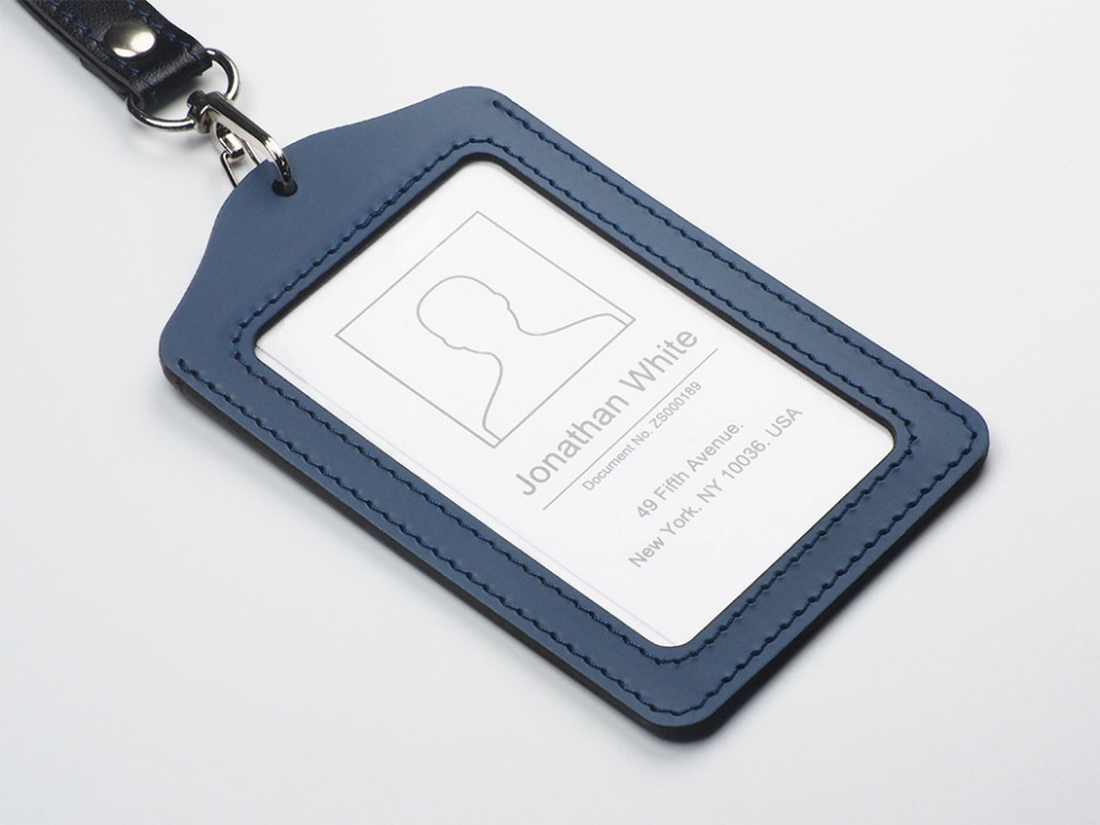 Logo trade promotional gifts image of: ID Badge Holder 2038094