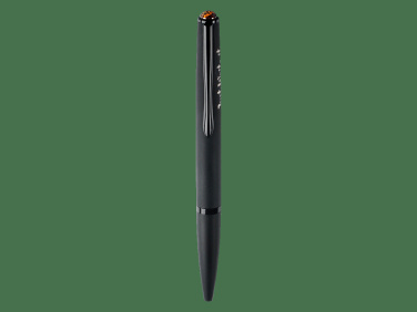 Logo trade promotional item photo of: Ball pen with AMBER stone 2070036