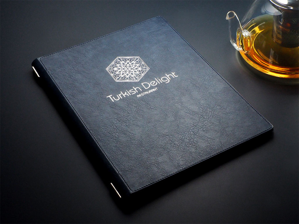 Logo trade promotional giveaway photo of: Menu cover Fine Dining Pro 2013327