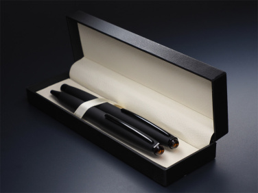 Logo trade promotional products picture of: Amber Pen set  1235036