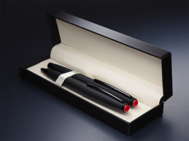 Logo trade promotional items picture of: Coral stone Pen set 1285036