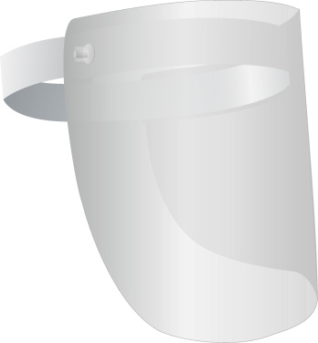 Logotrade business gift image of: TEMIDA tilting face shield 1424162