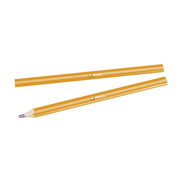 Logo trade promotional merchandise photo of: Carpenter wooden pencil