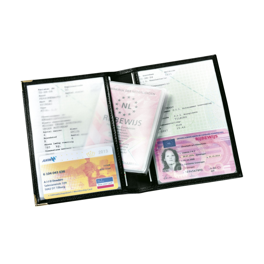 Logotrade promotional item picture of: Car document wallet