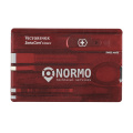 Victorinox Swisscard Classic, transparent red