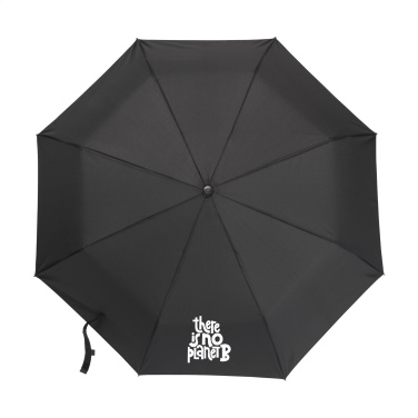 Logo trade promotional merchandise image of: Mini Umbrella RCS RPET foldable umbrella 21 inch