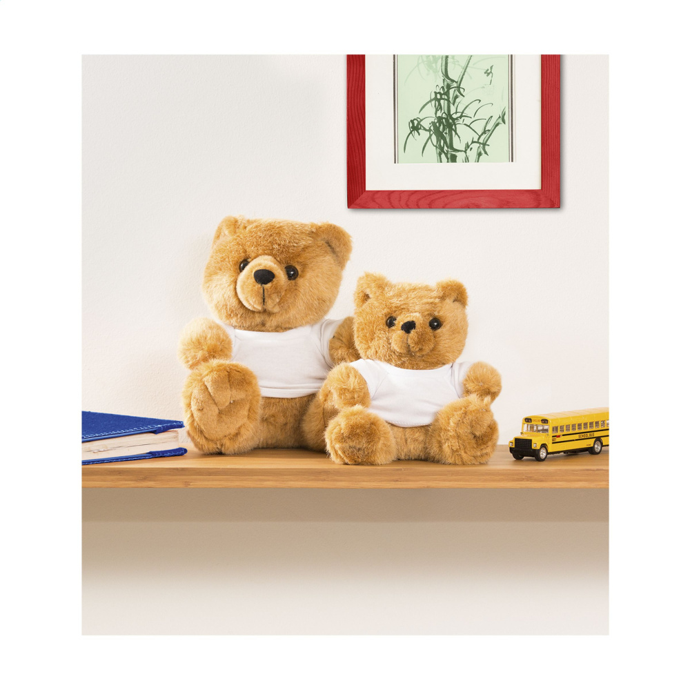 Logo trade promotional merchandise image of: Browny Bear cuddle toy