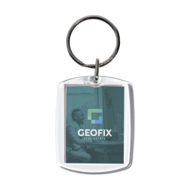 Logotrade promotional giveaway image of: Club keyring