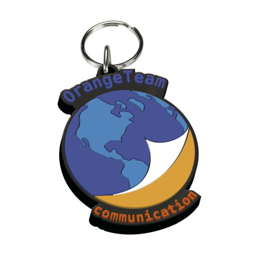 Logo trade promotional giveaways image of: CustomMade Keyring