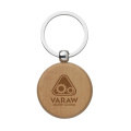 WoodKey Circle keychain, wood