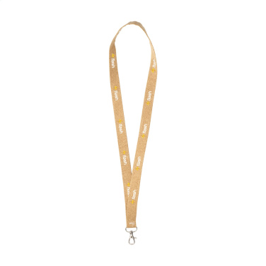 Logo trade promotional gifts image of: Lanyard Cork 2 cm keycord