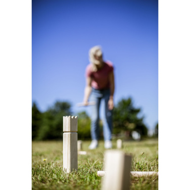 Logotrade promotional product picture of: Kingdom Kubb Outdoor Game