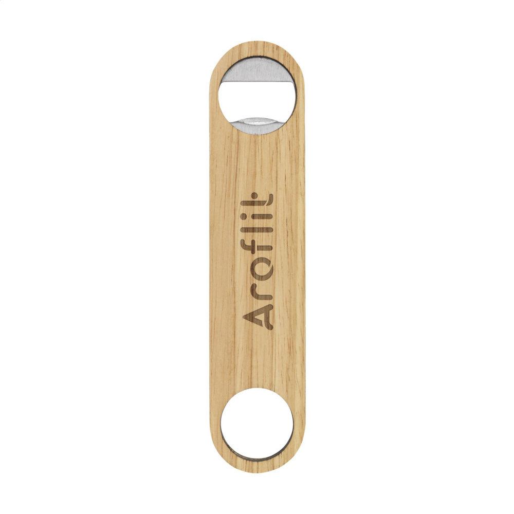 Logo trade promotional merchandise picture of: Abri Bamboo Opener