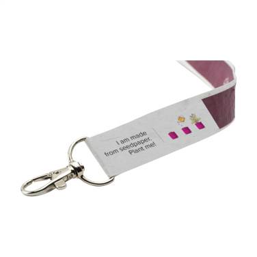 Logotrade promotional merchandise photo of: Seed Paper Lanyard 2 cm