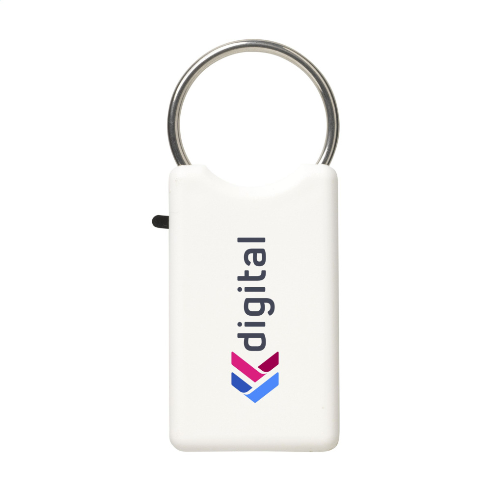 Logotrade promotional giveaway image of: Safe GRS Recycled Key Ring