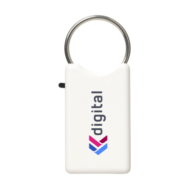 Logotrade corporate gift image of: Safe GRS Recycled Key Ring