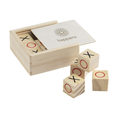 Logotrade promotional gift image of: Tic Tac Toe Game Bamboo