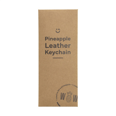 Logotrade advertising product image of: Vegan Pineapple Leather Keyring