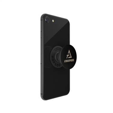 Logo trade promotional merchandise photo of: PopSockets® Aluminium telephone holder