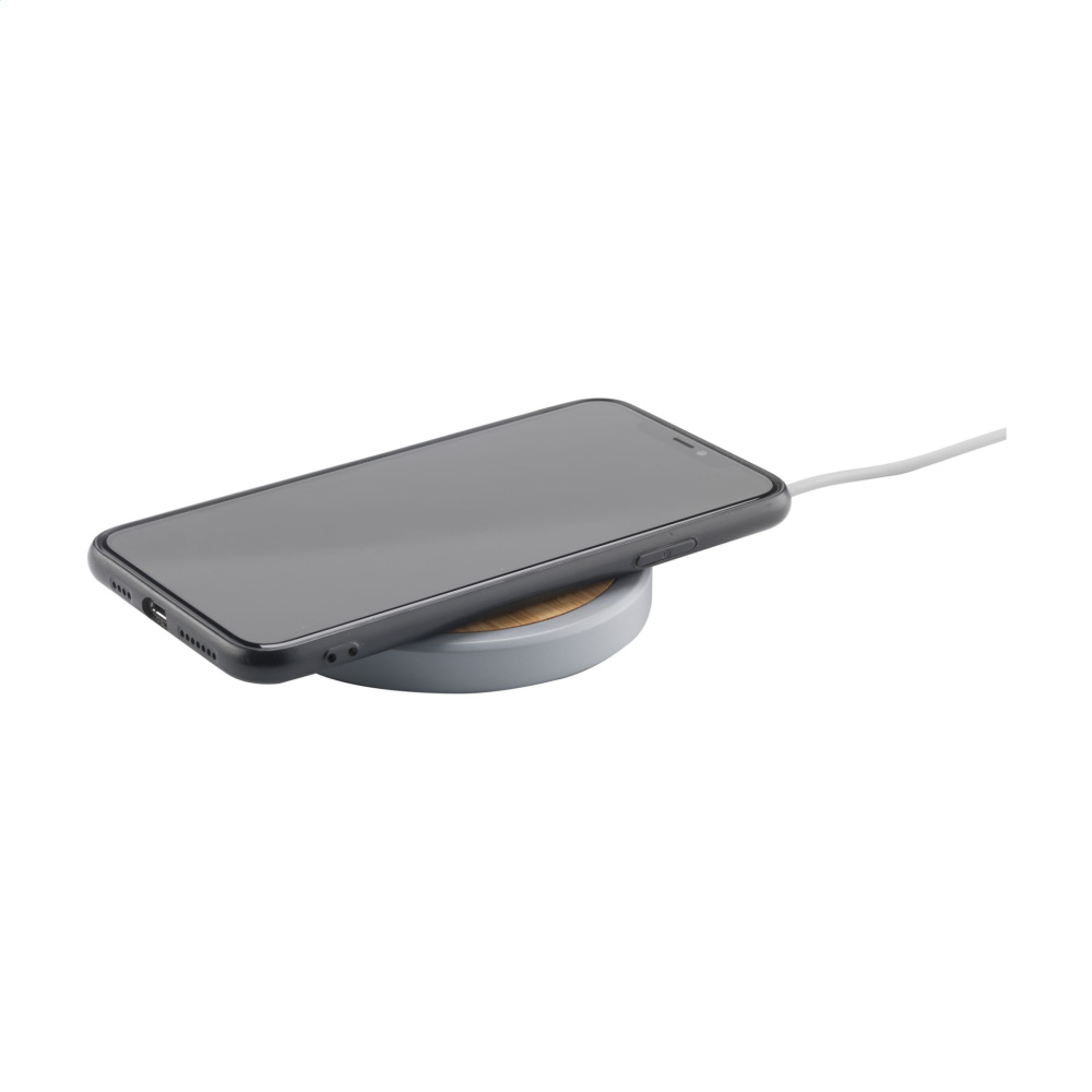 Logotrade promotional items photo of: Lidos Stone ECO 10W Wireless Charger